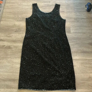 Vintage JMD Beaded Dress Size Large